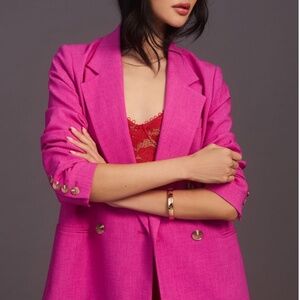 Maeve Double-Breasted Blazer from Anthropologie